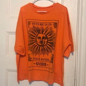 Orange Tarot Card t-shirt